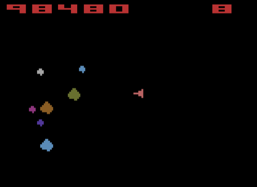 8-bit Asteroids