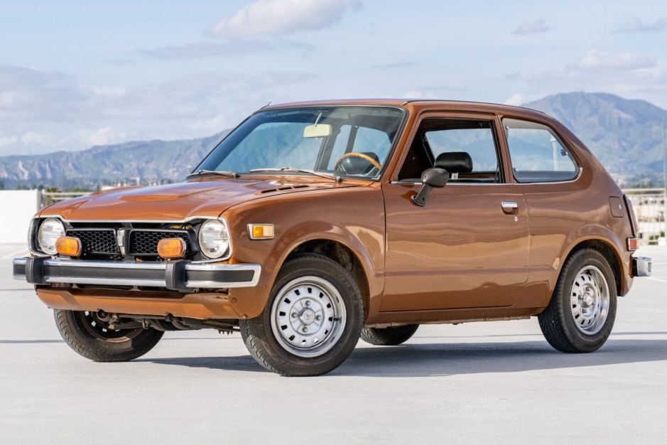1974 Orange Honda Civic