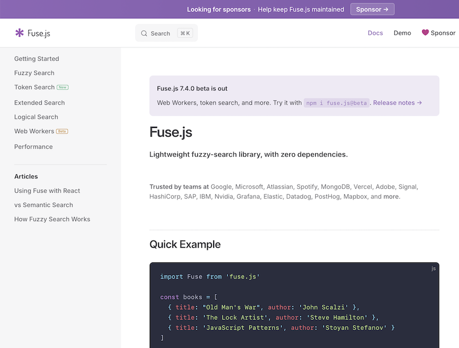 Fuse.js
